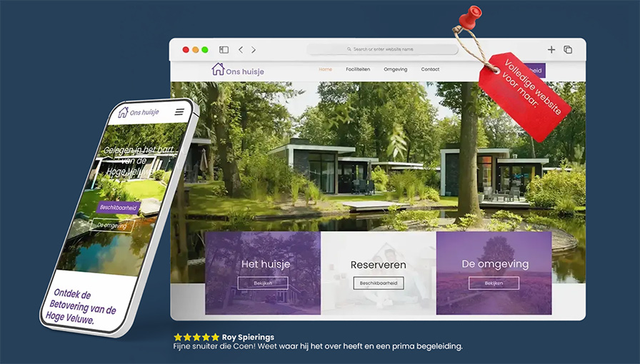 Detail van een website: snelheid, structuur en conversie